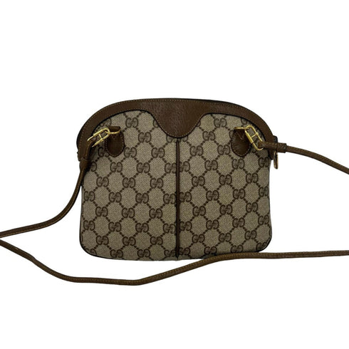 Vintage Web Crossbody Bag GG Coated Canvas Small