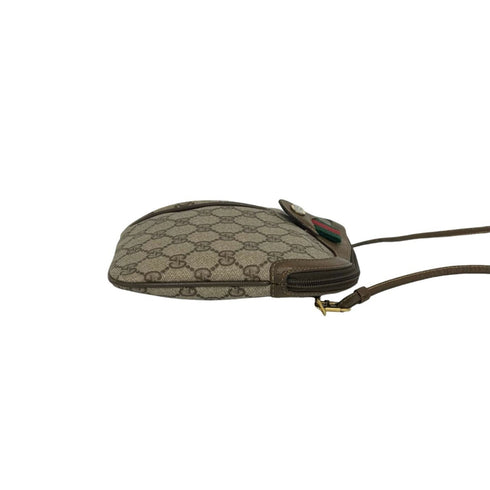 Vintage Web Crossbody Bag GG Coated Canvas Small
