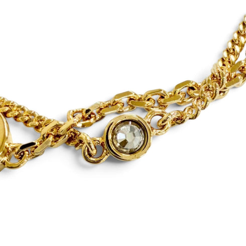 Bracelet Gold With Crystal