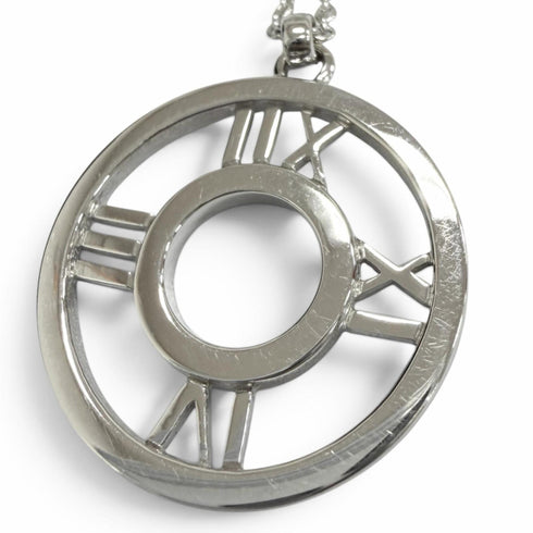 Atlas Pendant Necklace 18K White Gold