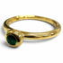 Vintage Ring 18K Yellow Gold with Emerald