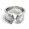 C de Cartier Ring 18K White Gold