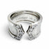 C de Cartier Ring 18K White Gold