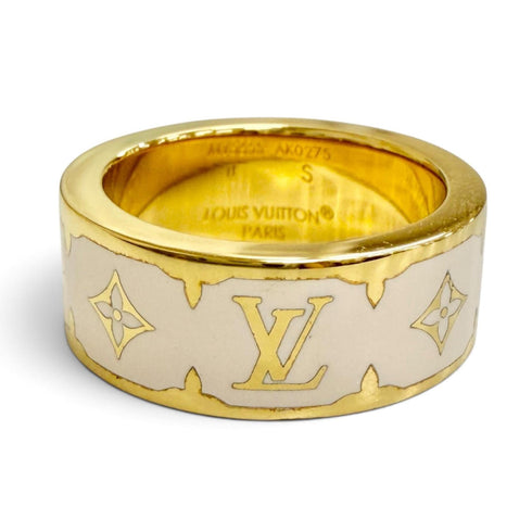 Flight Mode Ring Nano Gram Enamel Blanc