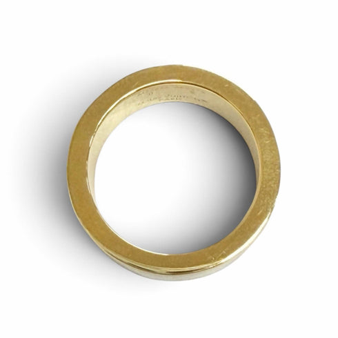 Flight Mode Ring Nano Gram Enamel Blanc