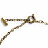T Smile Mini Pendant Necklace 18K Rose Gold with Diamonds