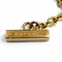 T Smile Mini Pendant Necklace 18K Rose Gold with Diamonds
