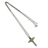 Pendant Necklace Sterling Silver and 18K Yellow Gold