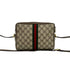 Ophidia Shoulder Bag GG Coated Canvas Small