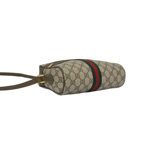Ophidia Shoulder Bag GG Coated Canvas Small