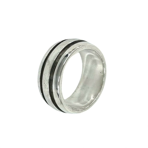 Vintage Band Ring Sterling Silver