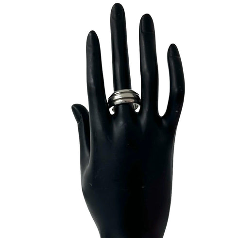 Vintage Band Ring Sterling Silver