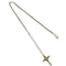 Pendant Necklace Sterling Silver and 18K Yellow Gold