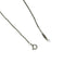 Pendant Necklace Sterling Silver and 18K Yellow Gold