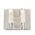 Woody Tote Canvas with Leather Medium
