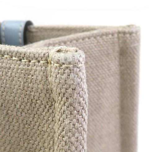 Woody Tote Canvas with Leather Medium