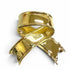 Vintage Ribbon Brooch 18K Yellow Gold