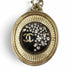 CC Logo Chain Pendant Necklace Gold-Tone Metal