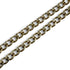 CC Logo Chain Pendant Necklace Gold-Tone Metal