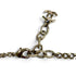 CC Logo Chain Pendant Necklace Gold-Tone Metal