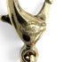CC Logo Chain Pendant Necklace Gold-Tone Metal