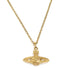 Pendant Necklace Metal Gold