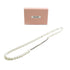 Pendant Necklace Artificial Pearl and Metal