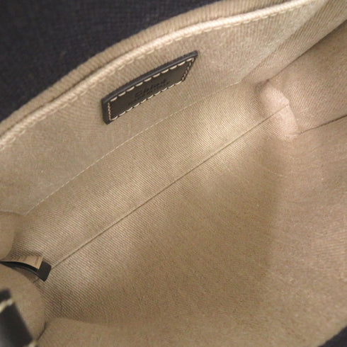 Woody Convertible Tote Canvas with Leather Small
