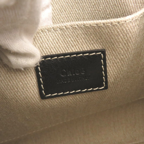 Woody Convertible Tote Canvas with Leather Small