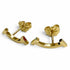 T Smile Mini Pendant Necklace 18K Yellow Gold Earrings 18K Yellow Gold