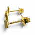 T Smile Mini Pendant Necklace 18K Yellow Gold Earrings 18K Yellow Gold