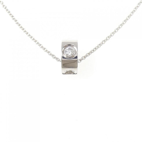 Pendant Necklace 18K White Gold with Diamond