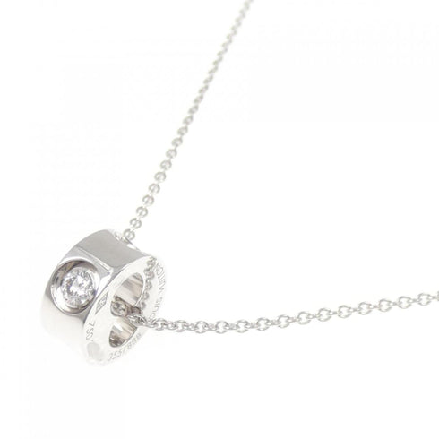 Pendant Necklace 18K White Gold with Diamond