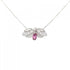 Firefly Pendant Necklace Platinum Mini