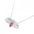 Firefly Pendant Necklace Platinum Mini