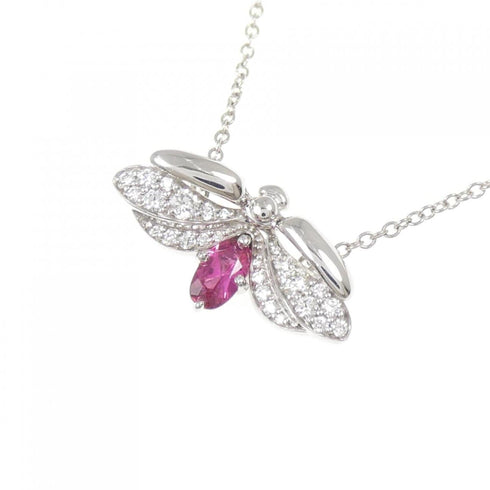 Firefly Pendant Necklace Platinum Mini