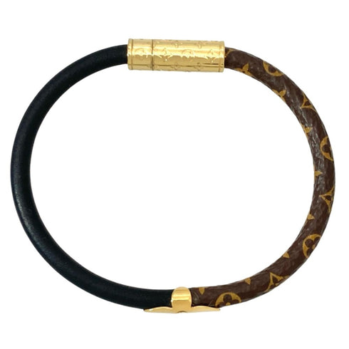 Monogram Bracelet Leather and Monogram