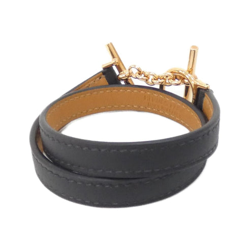 Closioir Double Tour Bracelet Swift Leather and Rose Gold