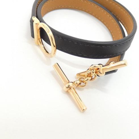 Closioir Double Tour Bracelet Swift Leather and Rose Gold