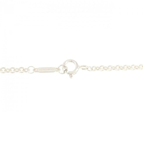 Coin Edge Pendant Necklace Sterling Silver