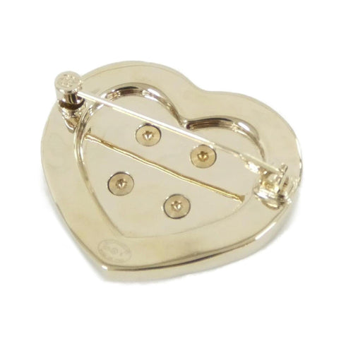 Brooch Gold and White