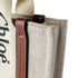 Woody Tote Canvas with Leather Small