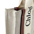 Woody Tote Canvas with Leather Small