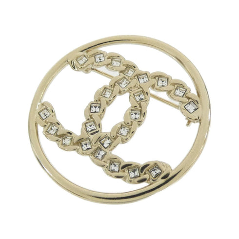 Brooch Gold-Tone Metal
