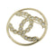 Brooch Gold-Tone Metal