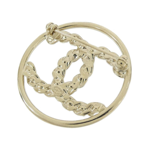 Brooch Gold-Tone Metal