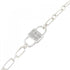 Double Lock Bracelet Sterling Silver Small
