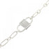 Double Lock Bracelet Sterling Silver Small