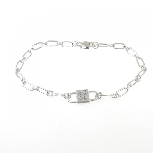 Double Lock Bracelet Sterling Silver Small
