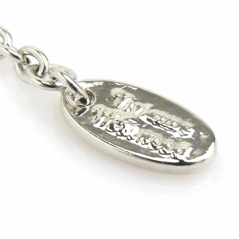 Pendant Necklace Gold and Silver Metal